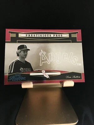 2005 Playoff Prestige Prestigious Pros /700 Don Sutton #PP-39 HOF - Image 1 of 2