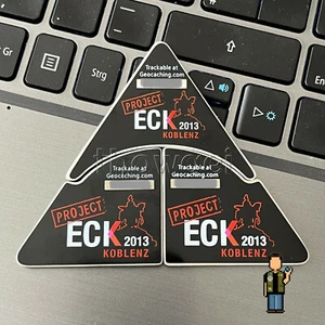 Project Eck Geocoins (3er Set) - Bild 1 von 2