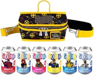 X-Men '97 Funko Soda! Marvel Figure in Soda Can with 8" Cooler Bag Set COMPLETE - Picture 1 of 13