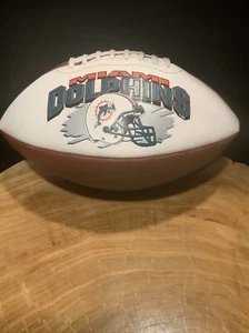 Miami Dolphins Logo Football NFL - Picture 1 of 3