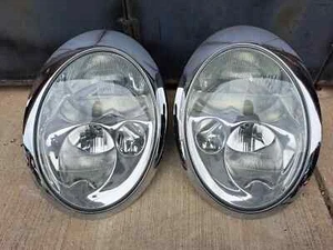 1 PAIRS MINI COOPER RIGHT HEADLAMP R50 R53 HALOGEN TYPE 04/01-07/04 01 02 03 04 - Picture 1 of 8