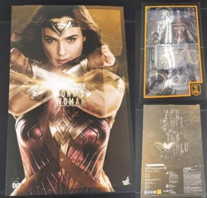 Hot Toys Movie Masterpiece WONDER WOMAN JUSTICE LEAGUE MMS450 1/6 Used Rare JP - Picture 1 of 9