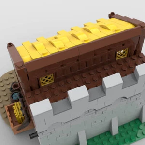 ZITIANYOUBUILD MOC-78380 Medieval Modular Stables 289 Pieces Good Quality - Picture 1 of 5