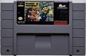 Mario is Missing! (Super Nintendo Entertainment System, 1992) SNES Works 🇨🇦 - Picture 1 of 9