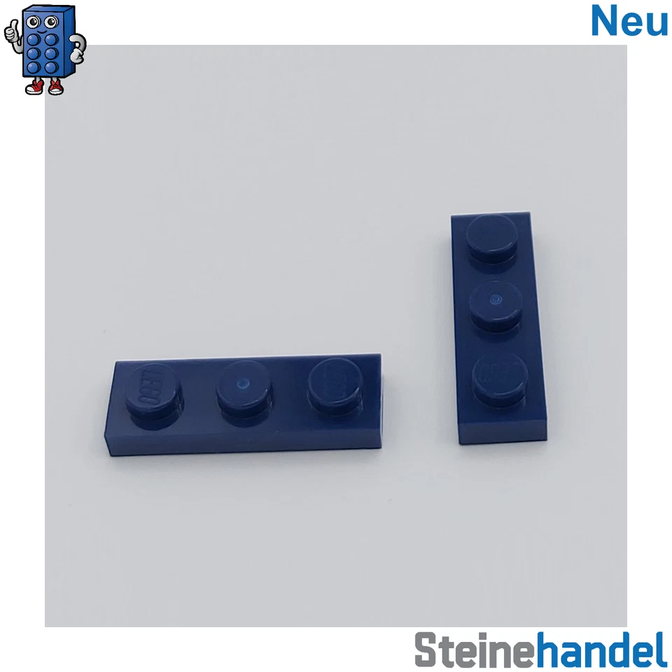 LEGO 50x 1x3 platte 3623 mehrfarbig