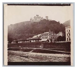 Koblenz - Burg Stolzenfels Gebäude - Altes Foto 1900er - Picture 1 of 2