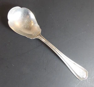 Reed Barton antique Sterling sugar spoon Hepplewhite Mono B 6"  1907 - Picture 1 of 3