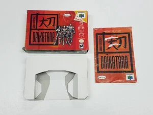 Daikatana N64 Nintendo 64 Box & Anleitung nur * Vermietung - Bild 1 von 21