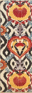 All-Over Art & Craft Oriental Runner Rug 2' 7" x 8' 0" Wool Hand-made Carpet - Picture 1 of 20