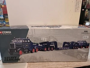 Pickfords Corgi Classics 17701 2 construcción Scammell y cargador bajo de 24 ruedas - Imagen 1 de 1