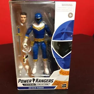 Power rangers lightning collection Zed Blue Ranger 6" Action Figure New - Bild 1 von 8