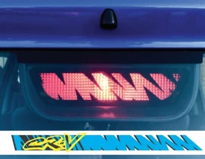 Honda CR-V RD1 Acrylic Retro Squiggle 3RD Brake Light Cover 1997 2001  CRV - Picture 1 of 8