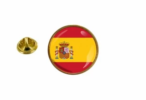 pin flaggen pins anstecker Anstecknadel rund fahne spanien - Bild 1 von 1
