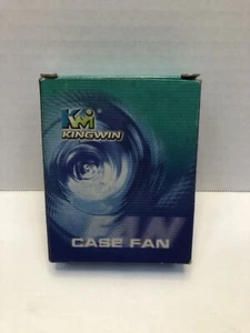 NUEVO KINGWIN F-01B-3pin Estuche Negro Ventilador Silencioso Computadora de Escritorio Ventilador - Imagen 1 de 4