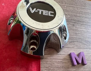 #M 1) Vision 392 Brutal Chrome Wheel Center Cap 5 Lug 5x4.5 5x5 C392-65VT-CAP - Picture 1 of 7