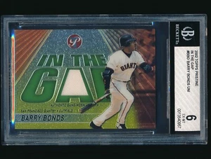 2002 Topps Pristine In The Gap #BBO Barry Bonds BGS 6 /1000 - Bild 1 von 2