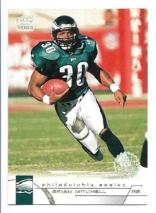 Brian Mitchell 2002 Pacific Ltd #330 #57/71 Philadelphia Eagles - Bild 1 von 2
