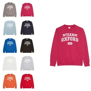 Team Oxford 2020 Heavy Blend ™ Adult Crew Neck Sweatshirt - Picture 1 of 11