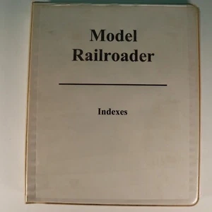 Model Railroader Index Sheets Binder 1996 through 2008 w/ Collectors Series Coin - Picture 1 of 5