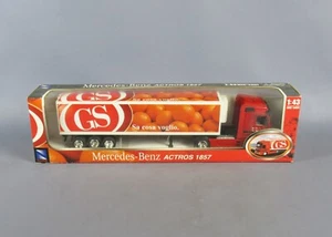 Camion Mercedes-Benz Actros 1857 scala 1:43 NewRay modello truck Supermercati GS - Foto 1 di 11