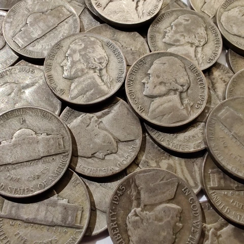 Jefferson War Nickel 35.0% Silver Cover