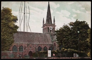 St. Nicholas Church Gt. Yarmouth Norfolk Ross Series Postcard - Picture 1 of 2