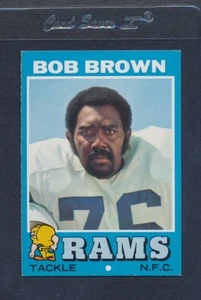 1971 Topps #016 Bob Brown Rams EX/MT *2154 - Bild 1 von 1