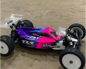 Raw Speed RC TLR 22 5.0 RS-2 1/10 Buggy Body (Lightweight) (Clear) [RWS780204LW]