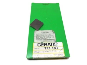 CERATIP SNG 634A TC30 Cermet Uncoated Insert 8 Pieces - Picture 1 of 2