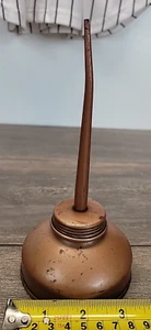 Vintage 7 Zoll kupferfarbene Öl-Daumenöldose - Bild 1 von 5