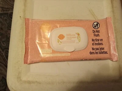 Toallitas corporales rosa piña y azúcar 25 unidades NUEVAS/Selladas Foto 1 de 2