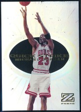 1997-98 SKYBOX Z-FORCE MICHAEL JORDAN QUICK STRIKE INSERT CARD #5