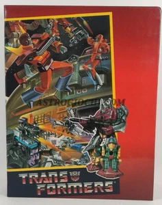 TRANSFORMERS G1 NOTEBOOK NOTIZBUCH RINGE A5 SCHREIBWAREN VINTAGE 1989 MATTEL - Bild 1 von 4