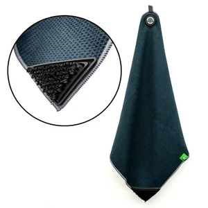 Scrub Doctor Golf Handtuch - Integrierte Peelingbürste und Magnet - Bild 1 von 5