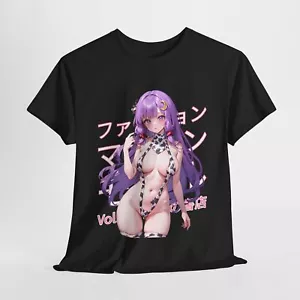 Hot Camisa Hentai Anime Niña - Lasciva Kawaii Waifu, Camiseta Japonesa Ecchi - Imagen 1 de 24