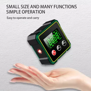 Magnetic 4*90 Digital Inclinometer Level Box Gauge Angle Meter Finder Protractor - Picture 1 of 13