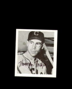 Thurman Tucker Hand Signed 1947 Bowman Reprint HRT/RES Chicago White Sox Autogra