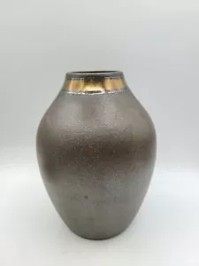 Vaso ceramica Calvin Klein Lago artigianale terracotta marrone cioccolato gres n.2 - Foto 1 di 9