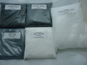 Rock Tumbling Grit, Plastic Pellets, Instructions for 15 Pound (15 lb) Tumbler - Picture 1 of 1