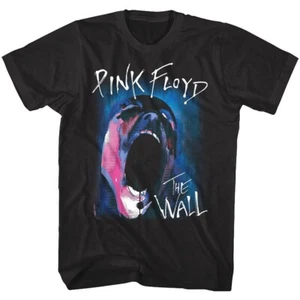 Camiseta Pink Floyd The Wall Screaming Face Negra Hombre S-234XL - Imagen 1 de 2