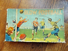 Vintage Toy Game Early 1940's J & L Randal Blow Football Original Complete Merit