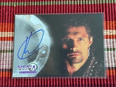 XENA WARRIOR PRINCESS SERIES II AUTOGRAPH CARD A2 KEVIN SMITH ARES RIP - Image 1 of 2
