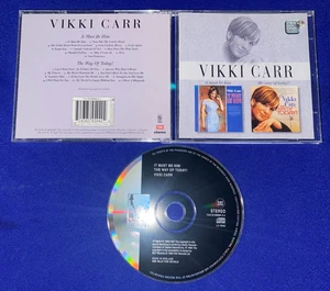 OOP Vikki Carr 2fer CD It Must Be Him (1966) /Way of Today (1967) CD Liberty - Picture 1 of 1