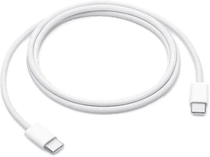 Apple Cable de USB-C DE 60W, iPhone, iPad, Mac, AirPods, 1 metros, Blanco - Imagen 1 de 2