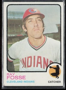 Auction 1973 Topps #226 Ray Fosse Cleveland Indians Baseball Card 4 - Picture 1 of 2