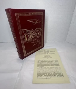 EASTON PRESS The Deerslayer, James Fenimore Cooper 1998 Famous Editions MINT - Foto 1 di 7