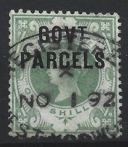 GB QV 1840/1904 Sg O68, GOVT PARCELS Esempio Ufficiali, Usato in ottime condizioni. (8) - Foto 1 di 1