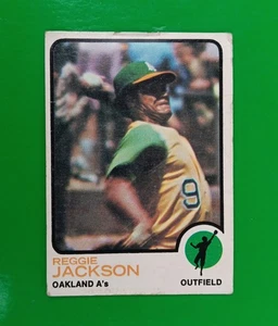 1973 Topps - Reggie Jackson #255 HOF low grade Good+ - Bild 1 von 4