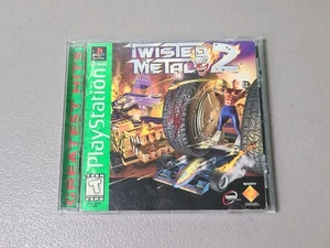 Twisted Metal 2 (Sony PlayStation 1, 1997) PS1 CIB con scheda reg testata *Leggi* - Foto 1 di 9