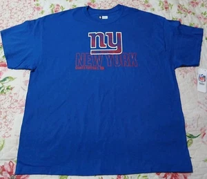 NFL Team Apparel New York Giants T-Shirt Herren XXL Blau Brandneu - Bild 1 von 5